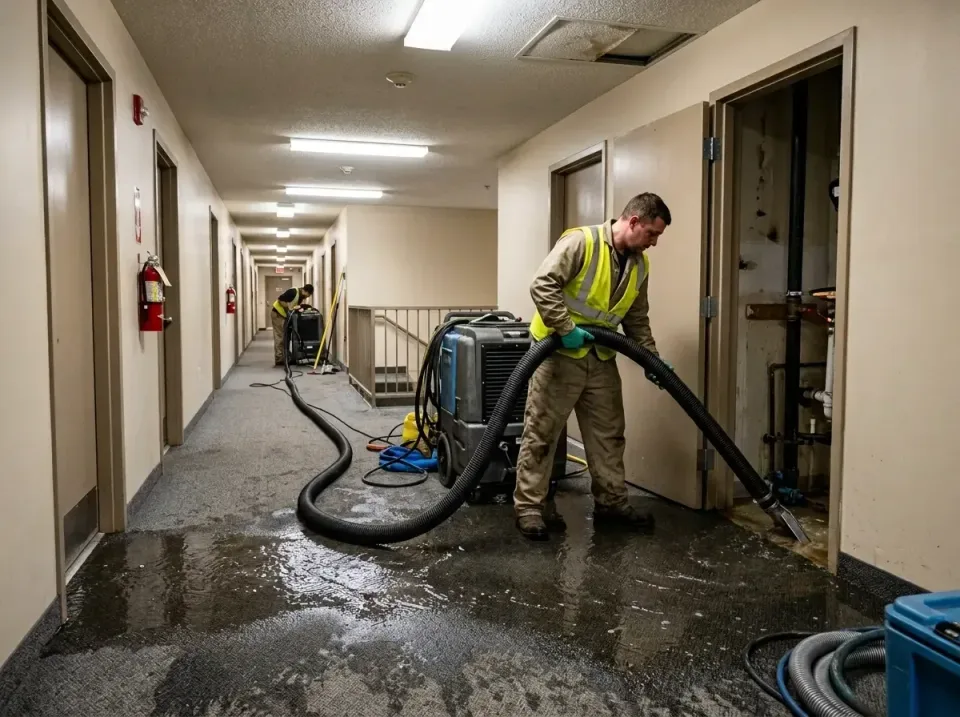 multi-unit-apartment-hallway-f-005 — frequently asked questions, Emergency Burst Pipe Water Extraction & Removal in Makakilo…